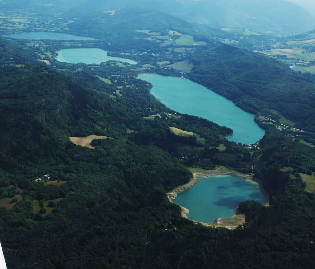 Les 3 lacs du restaurant Laffrey