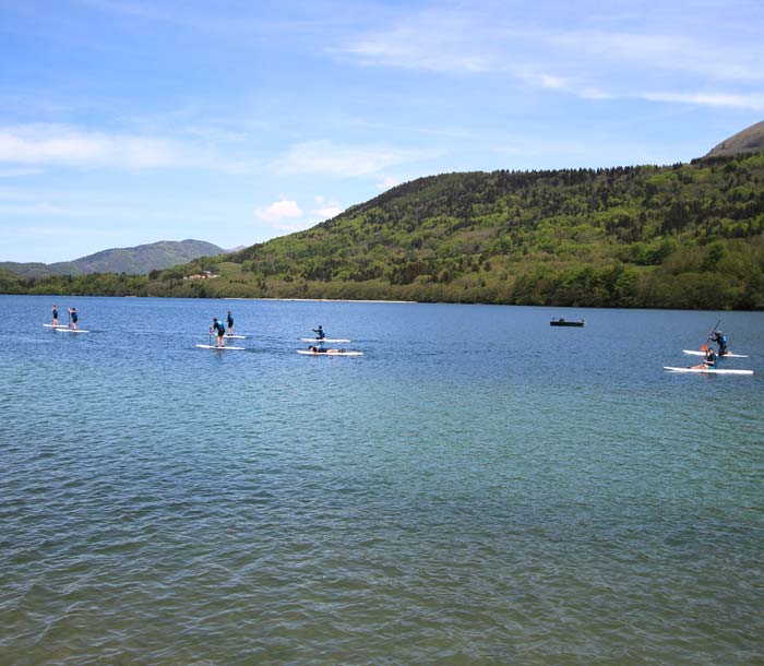 Base nautique de Cholonge proche du camping en Isere